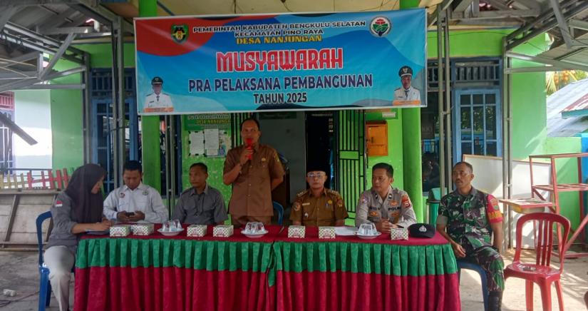 Desa Nanjungan Bangun Gedung Perpustakaan, Masyarakat Diajak Awasi Pembangunan